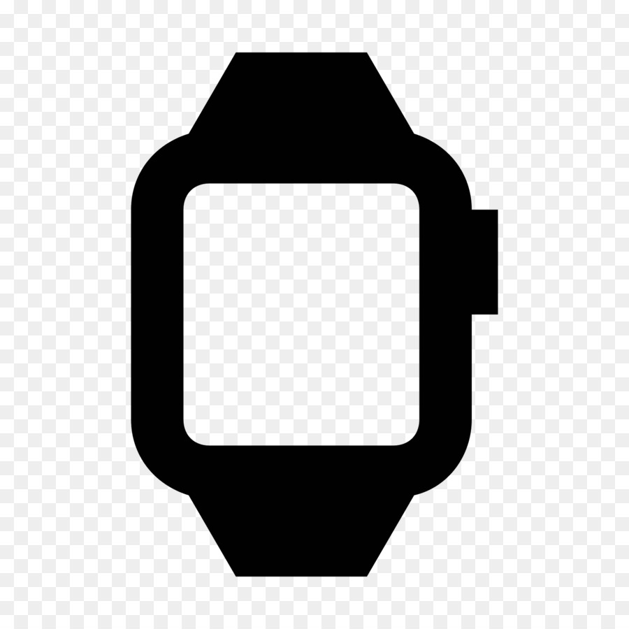 Jam Tangan Pintar，Hitam PNG