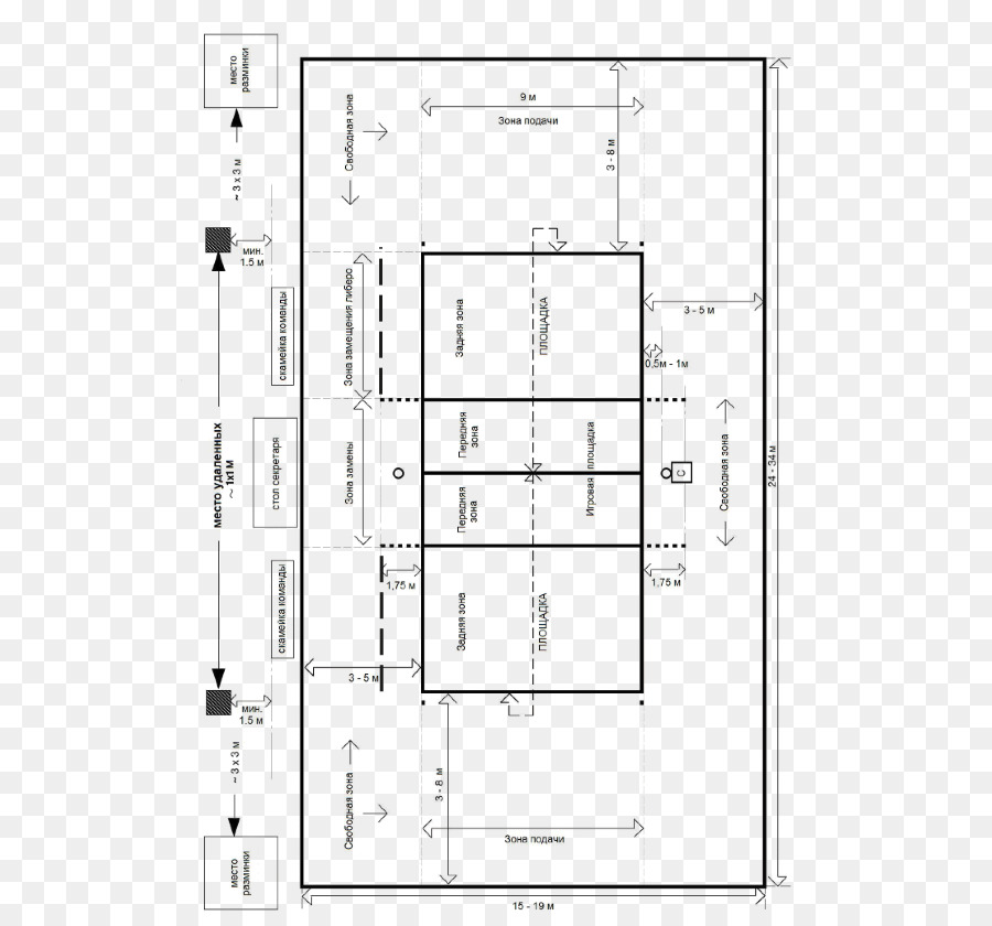 Diagram Lapangan Bola Voli，Olahraga PNG