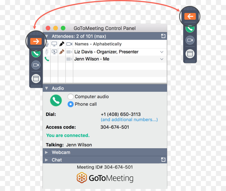 Gotomeeting，Web Conferencing PNG