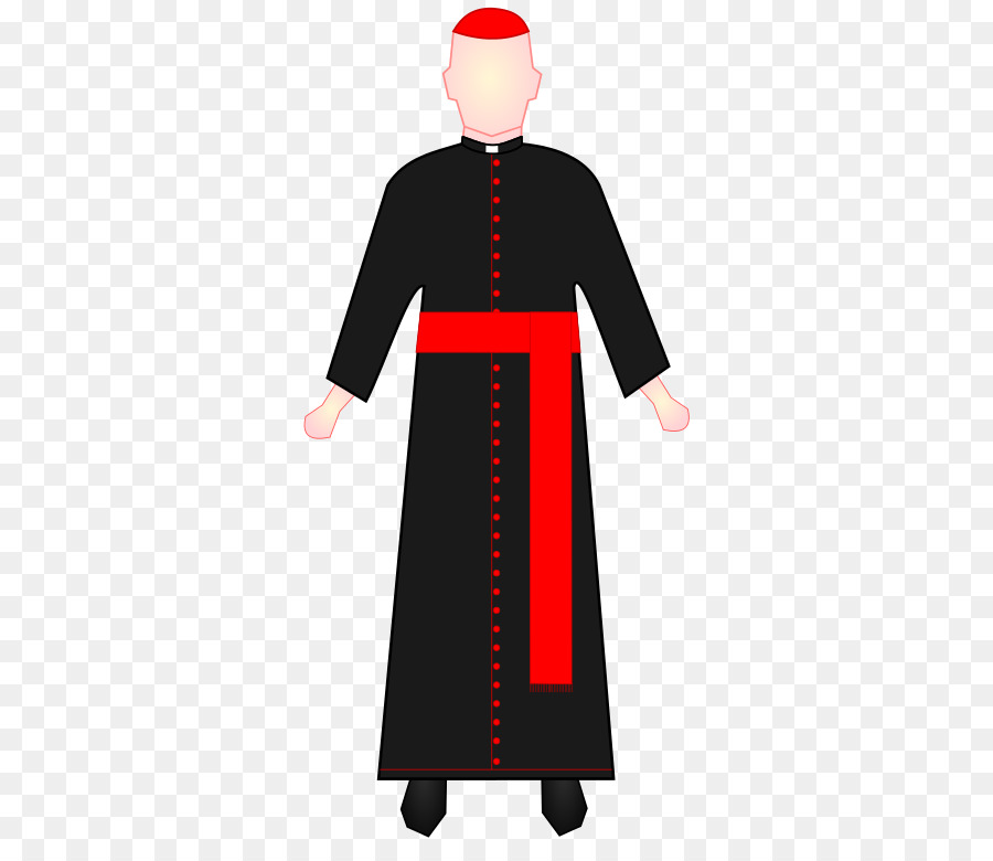 Jubah Kardinal Paduan Suara Gaun Gambar Png 