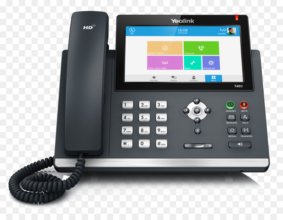 Yealink Sipt48g，Voip Telepon PNG