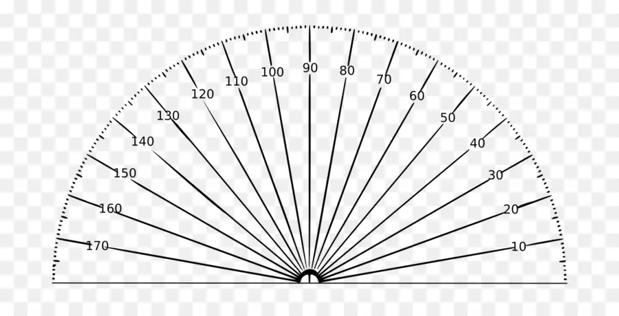 Busur Derajat，Pengukuran PNG