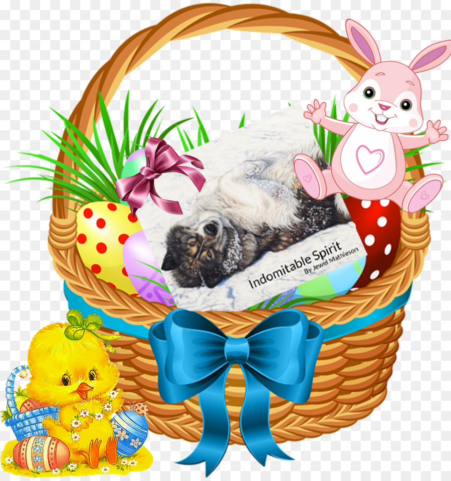 Kelinci Paskah，Keranjang Paskah PNG
