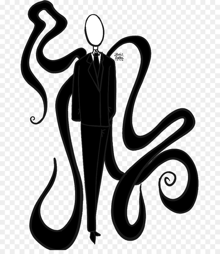 Slenderman，Ramping Delapan Halaman PNG