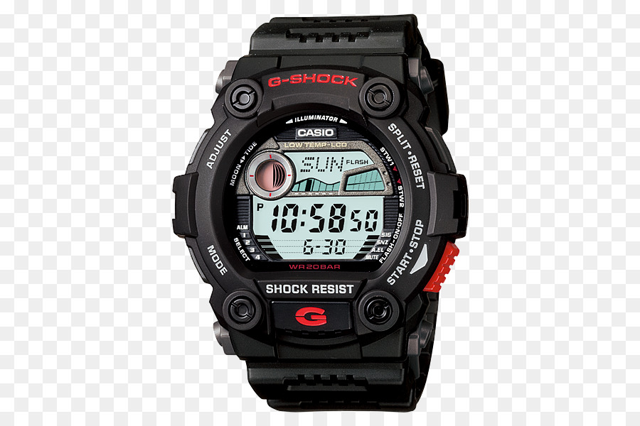 Jam Tangan G Shock Merah，Arloji PNG