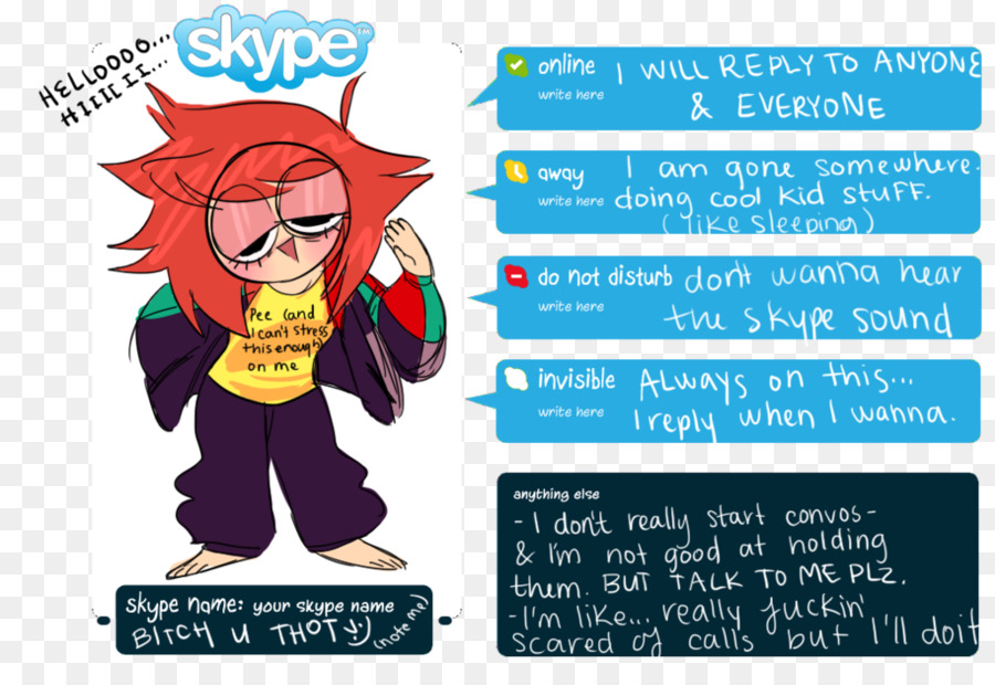 Skype，Komik PNG