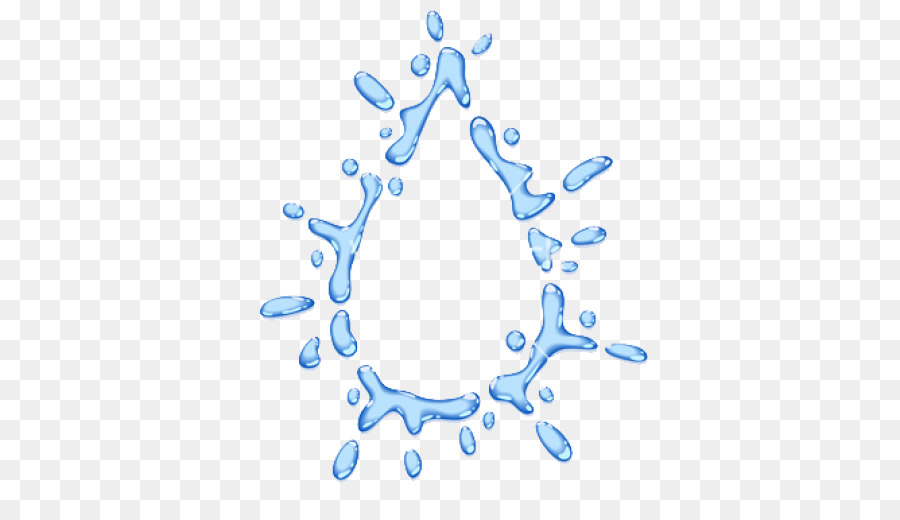 Percikan Air，Droplet PNG