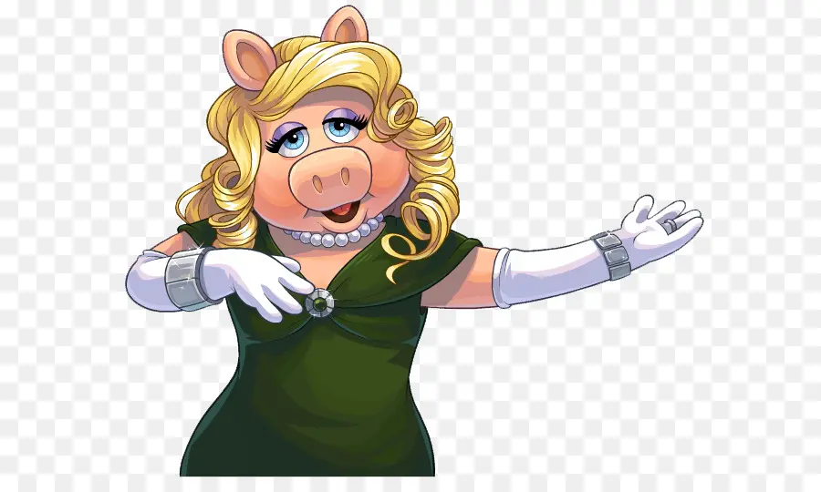 Nona Piggy，Boneka PNG