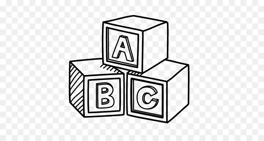 Blok Abc，Alfabet PNG