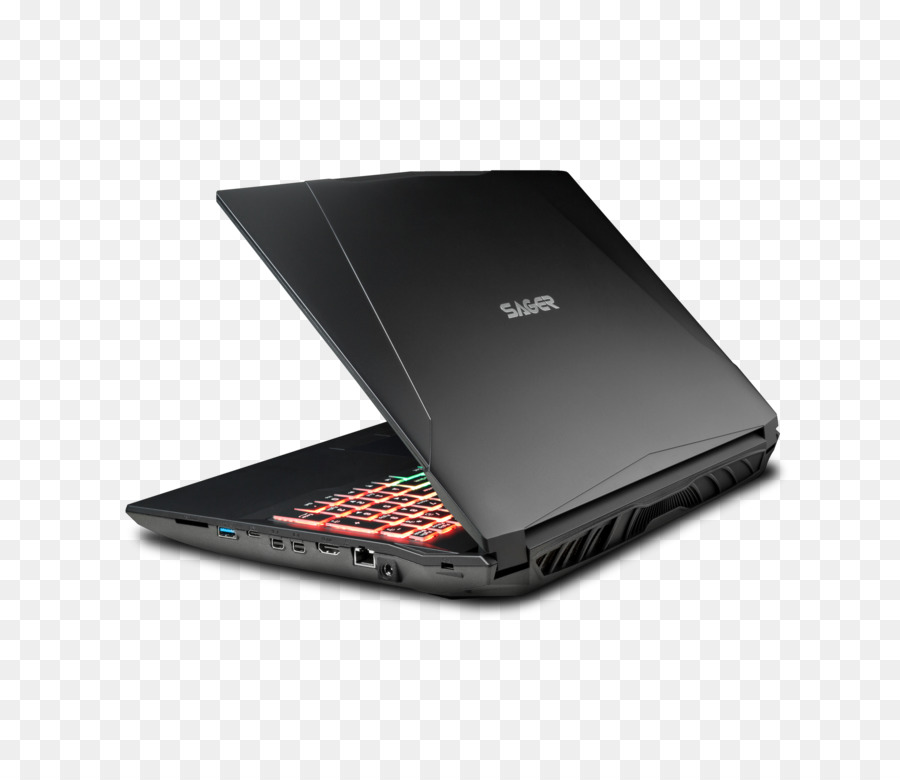 Laptop Hitam，Komputer PNG