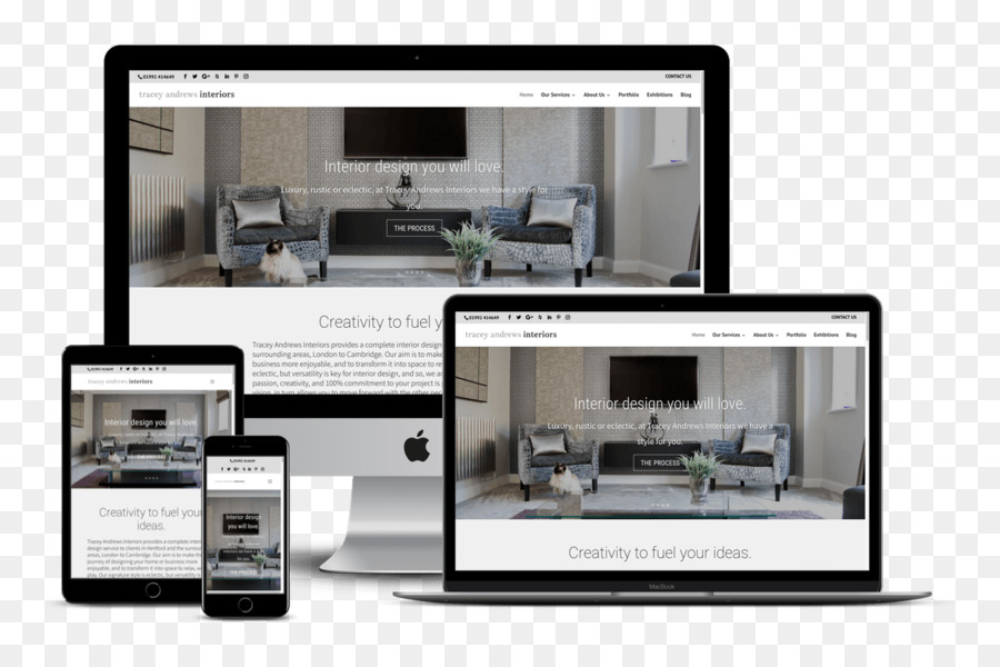 Desain Web Responsif，Desain Web PNG