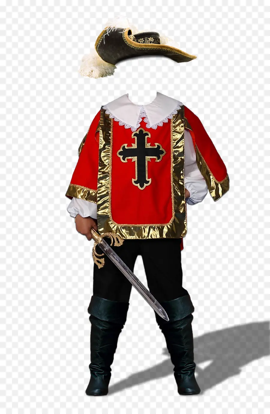 Kostum Musketeer，Pakaian PNG