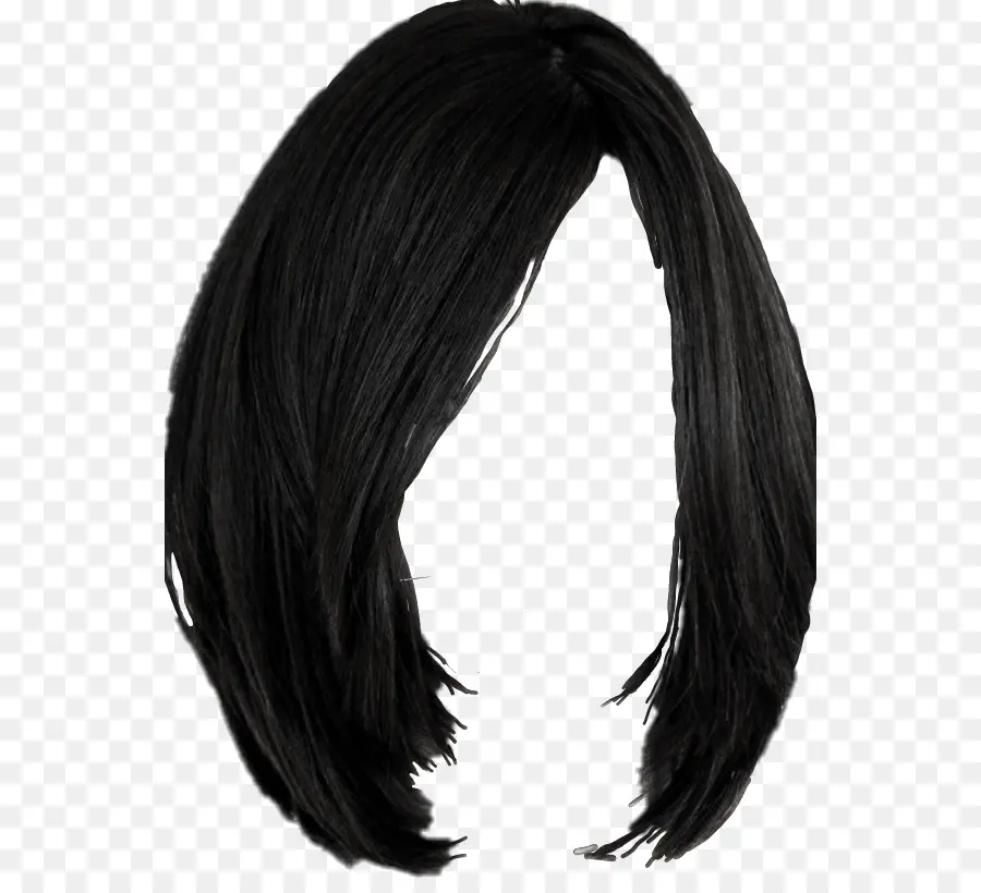 Rambut Palsu Hitam，Rambut PNG