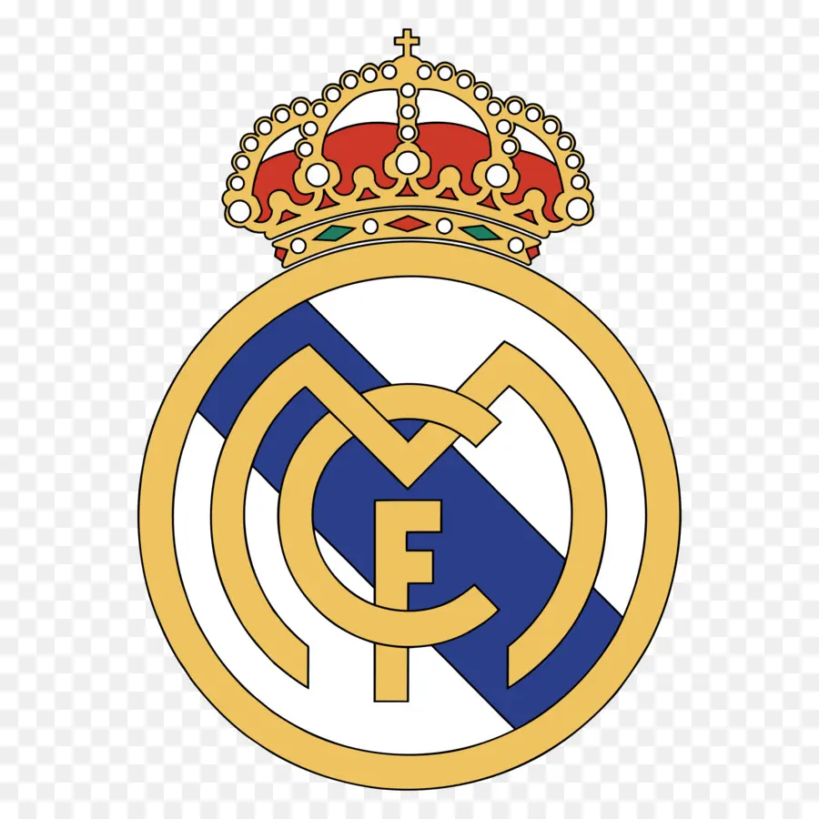 Logo Real Madrid，Sepak Bola PNG