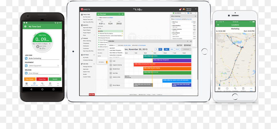 Tsheets，Timetracking Perangkat Lunak PNG