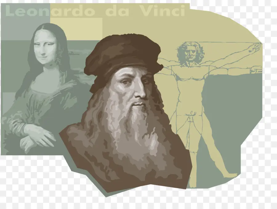 Leonardo Da Vinci，Monalisa PNG