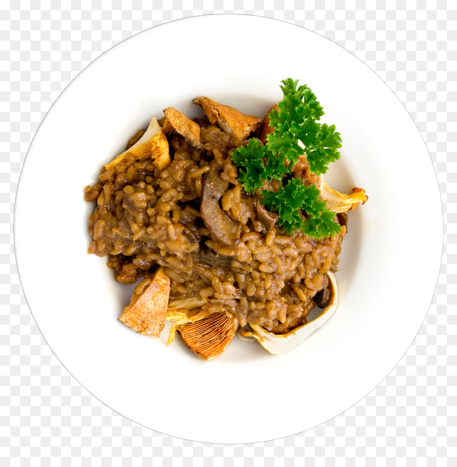 Risotto Jamur，Piring PNG