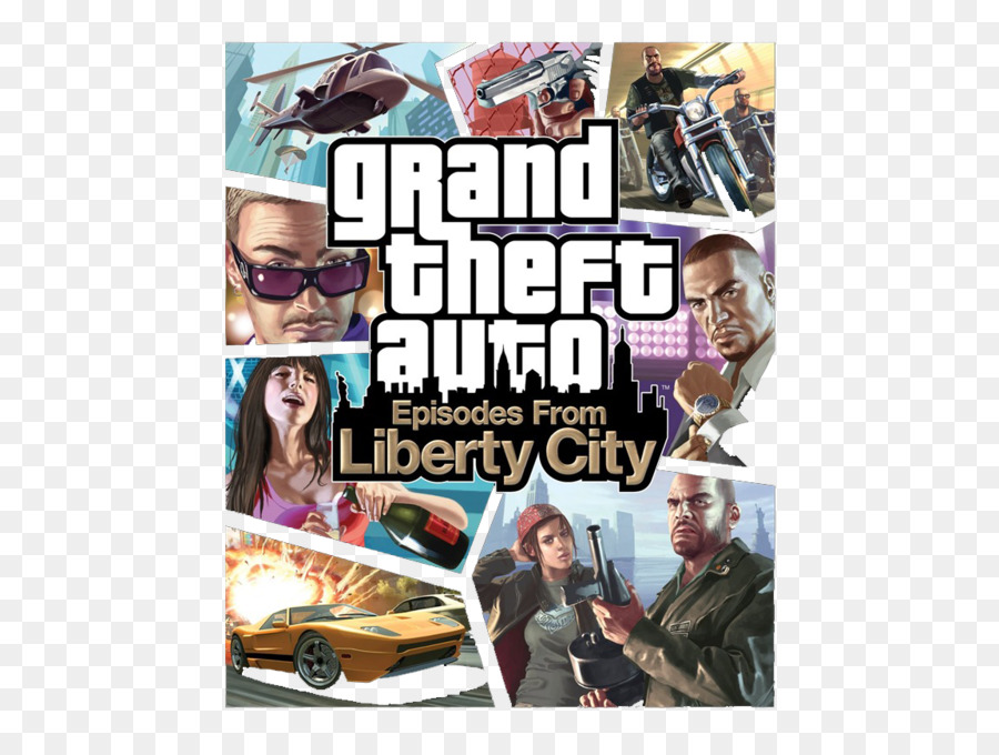Grand Theft Auto Episode Dari Liberty City，Xbox 360 PNG