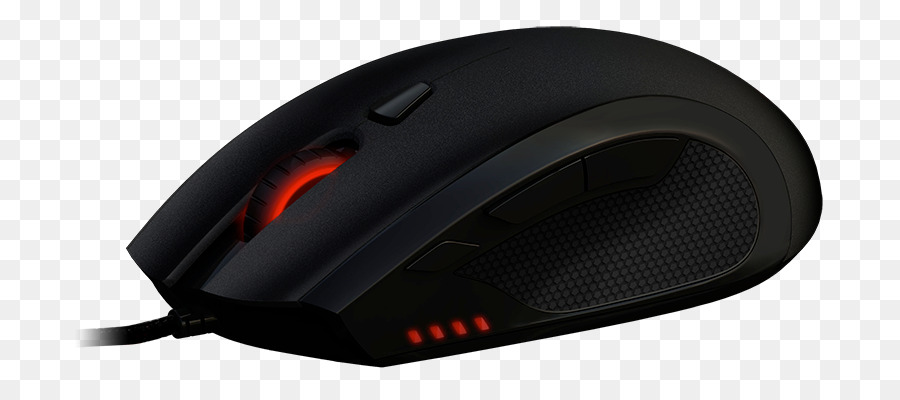 Mouse Berkabel Hitam，Komputer PNG