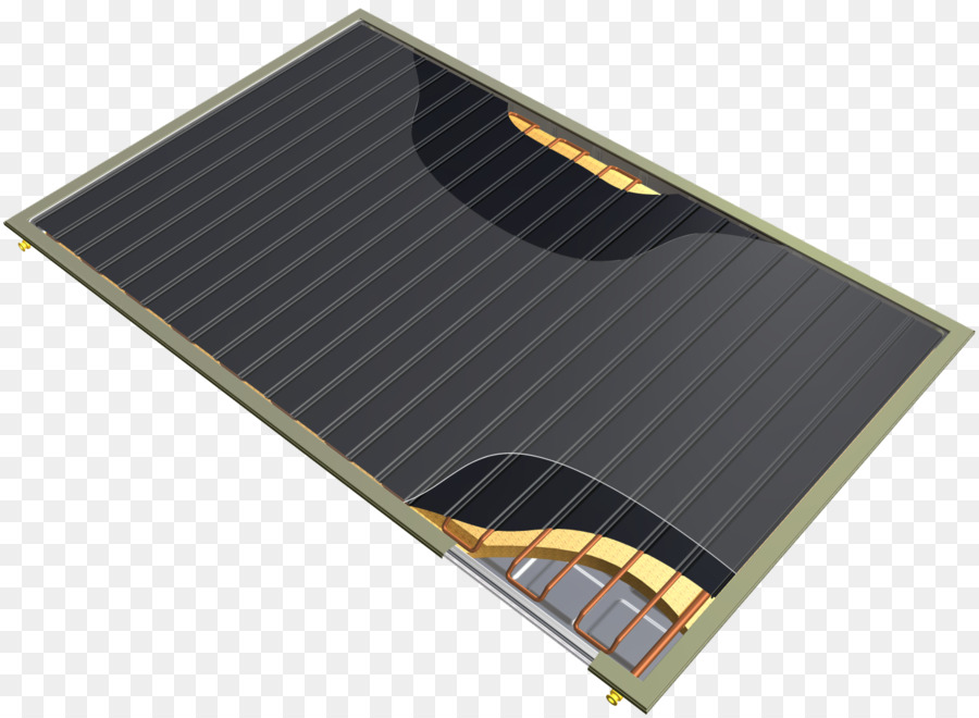Solar Thermal Kolektor，Panel Surya PNG