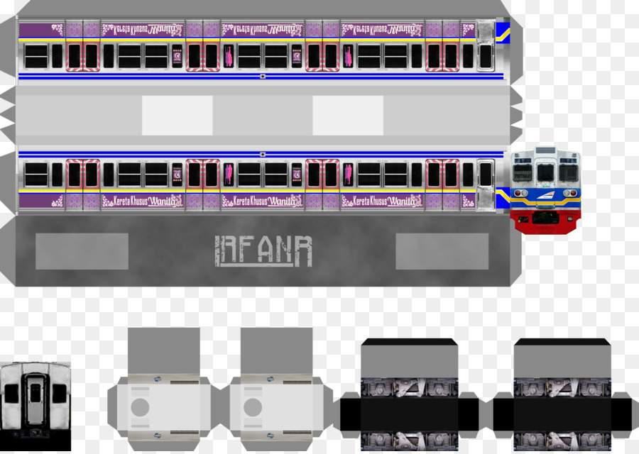 Model Kereta Kertas，Kereta PNG