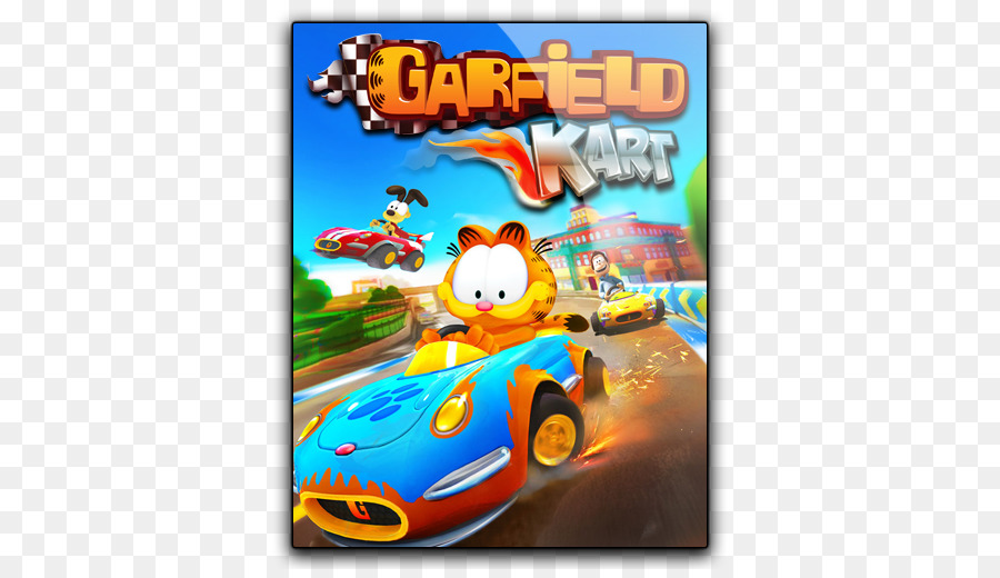 Garfield Kart，Odie PNG