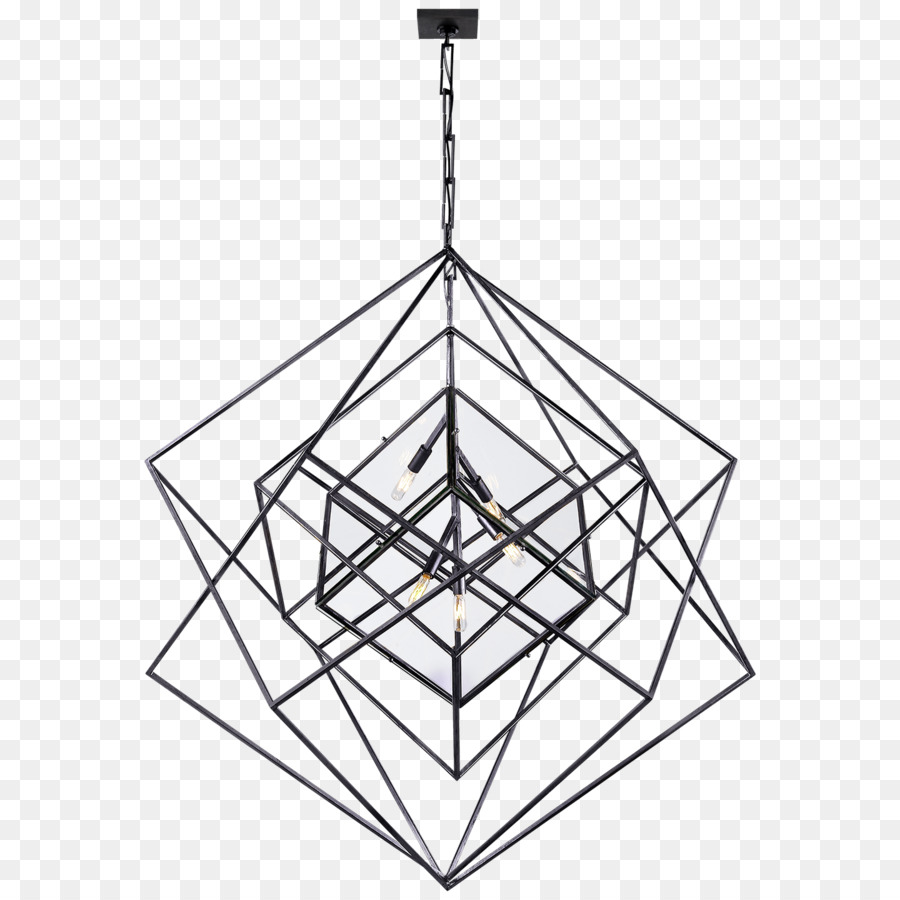 Lampu Gantung Geometris，Lampu PNG