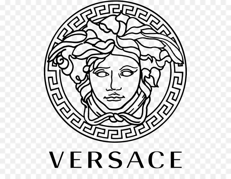 Logo Versace，Medusa PNG