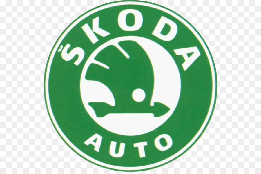 Logo Skoda，Hijau PNG