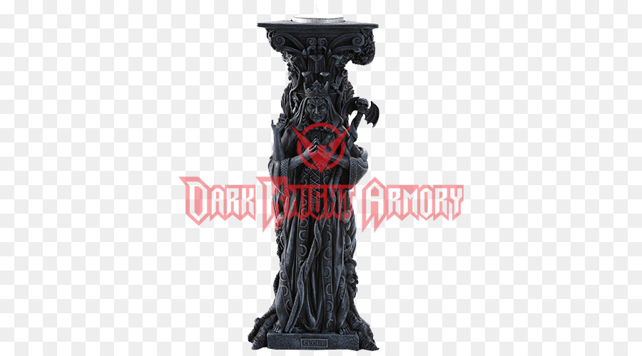 Tempat Lilin Gotik，Hitam PNG