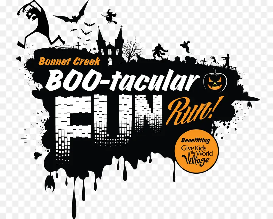 Lari Seru Yang Boo Tacular，Hallowen PNG