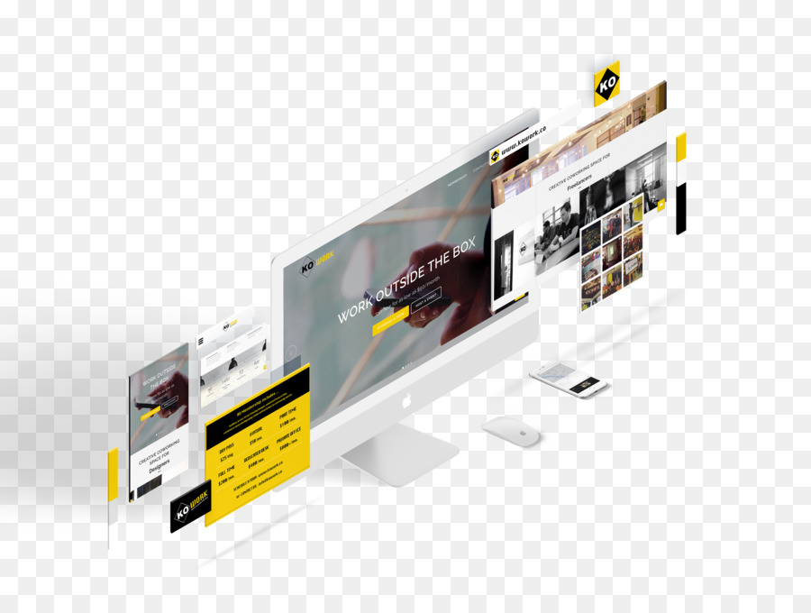 Desain Web Responsif，Multimedia PNG