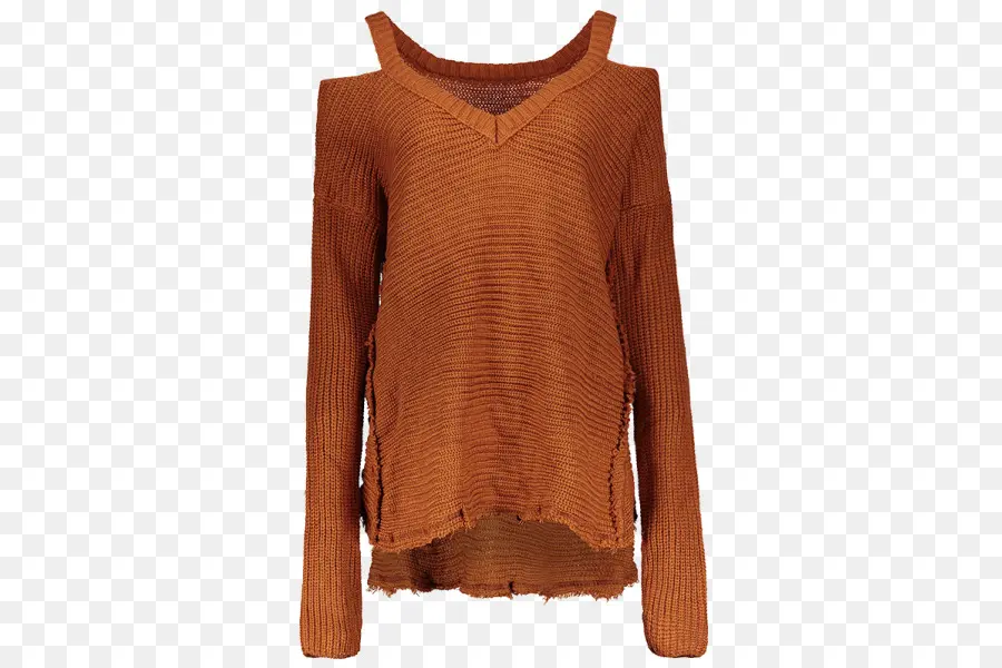 Sweter Coklat，Sweter PNG