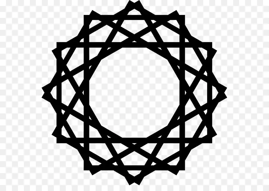 Pola Geometris Islam，Arsitektur Islam PNG