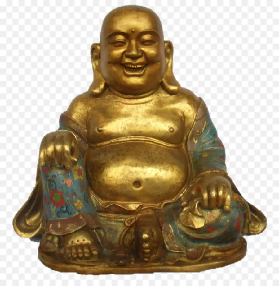 Golden Buddha，Budai PNG