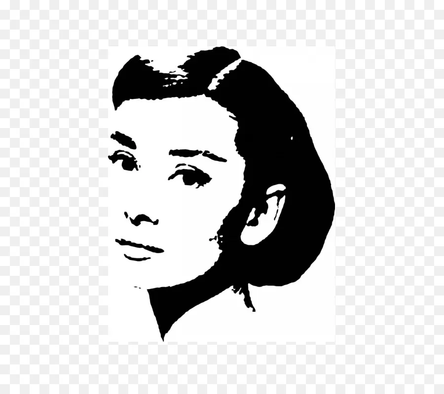 Gigi，Audrey Hepburn Potret Ikon PNG