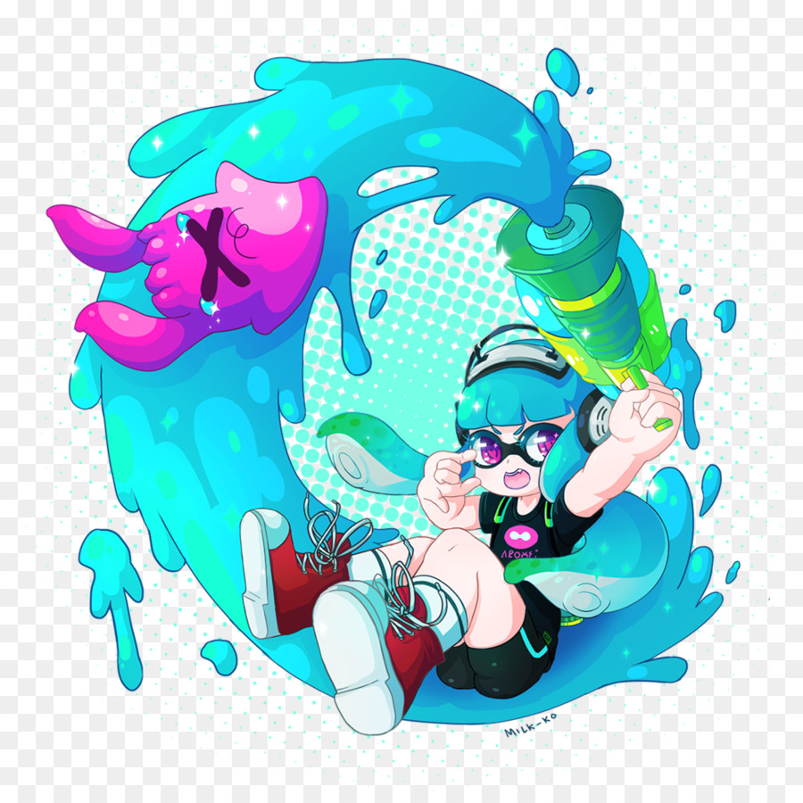 Splatoon，Seni PNG