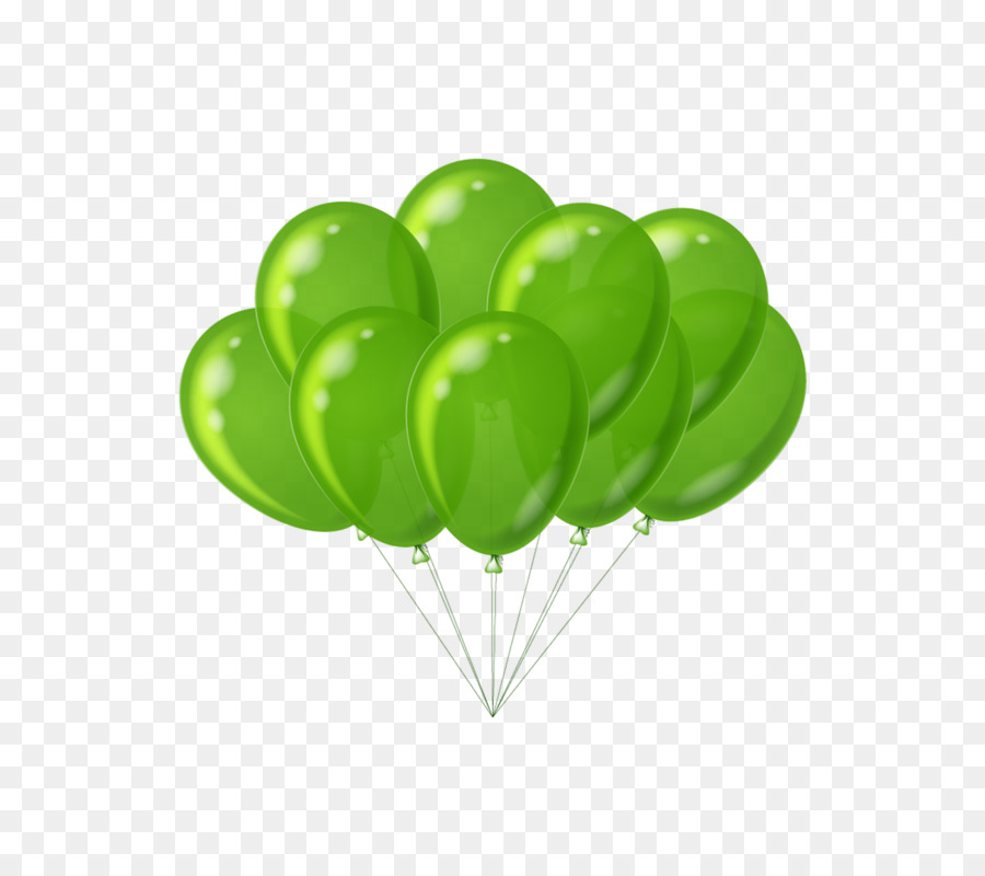 Balon Hijau，Helium PNG