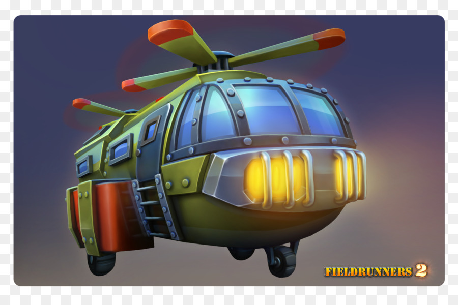 Fieldrunners 2，Helikopter Rotor PNG