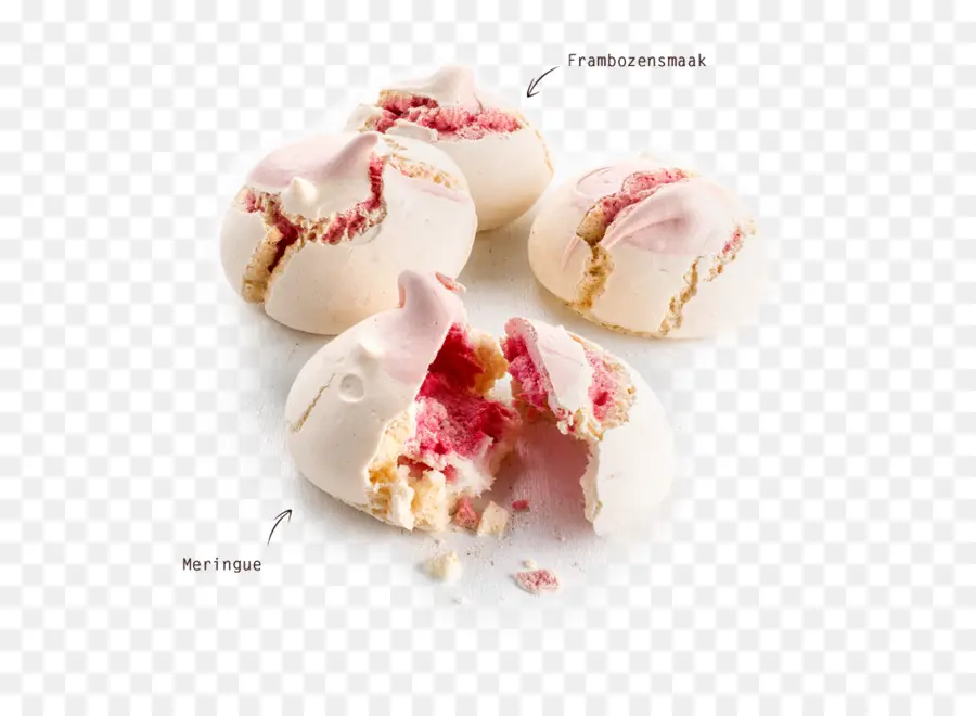 Meringue，Rasa Raspberi PNG