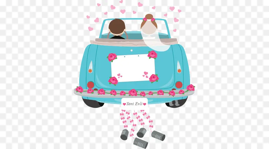 Mobil，Undangan Pernikahan PNG