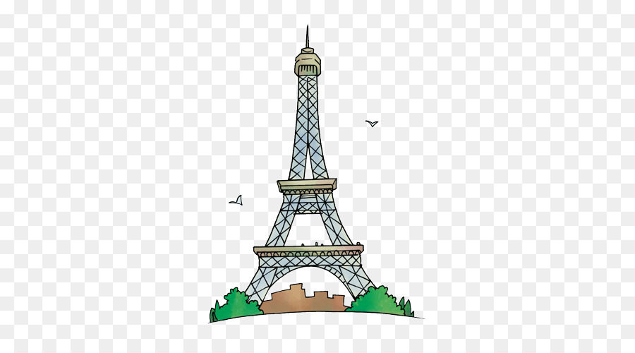 Ilustrasi Menara Eiffel，Paris PNG