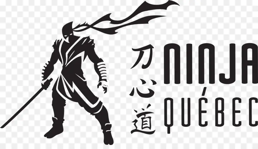 Logo Ninja，Bayangan Hitam PNG