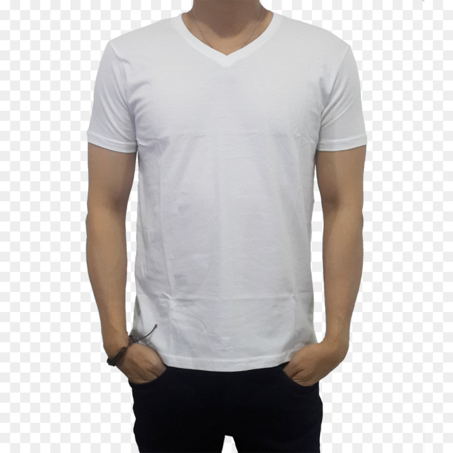 Kaos Putih，Kasual PNG