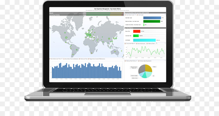 Laptop Dengan Grafik，Grafik PNG