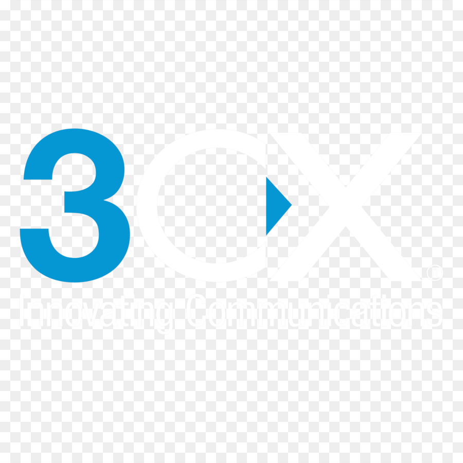 Logo 3cx，Biru PNG