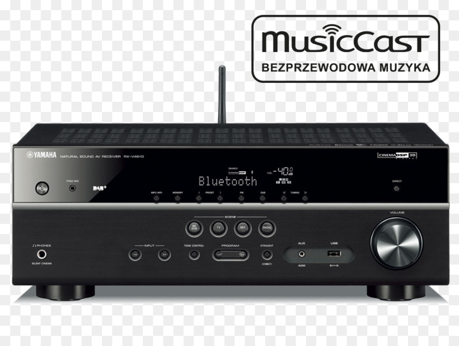 Av Receiver，Yamaha Corporation PNG