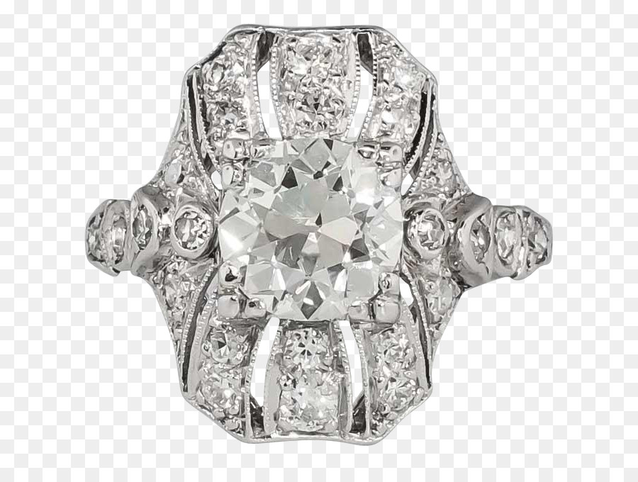 Cincin，Potongan Berlian PNG