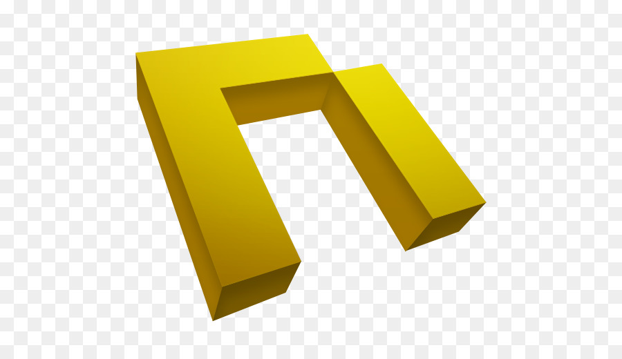 Panah 3d Kuning，3d PNG