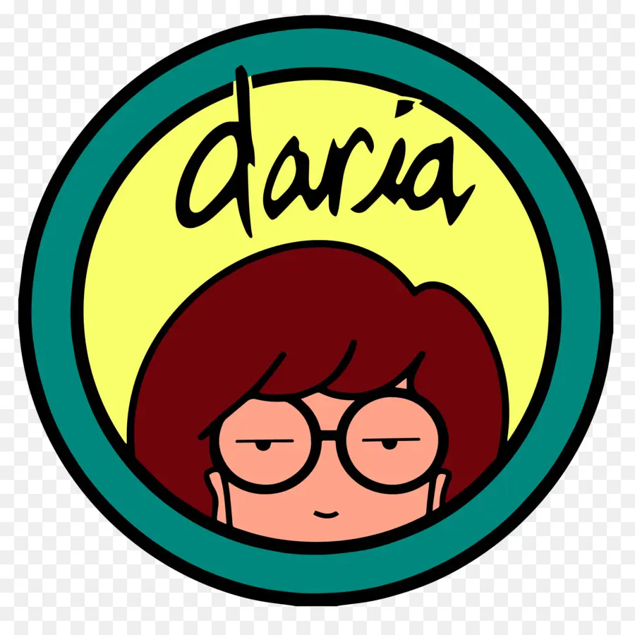 Daria，Kacamata PNG